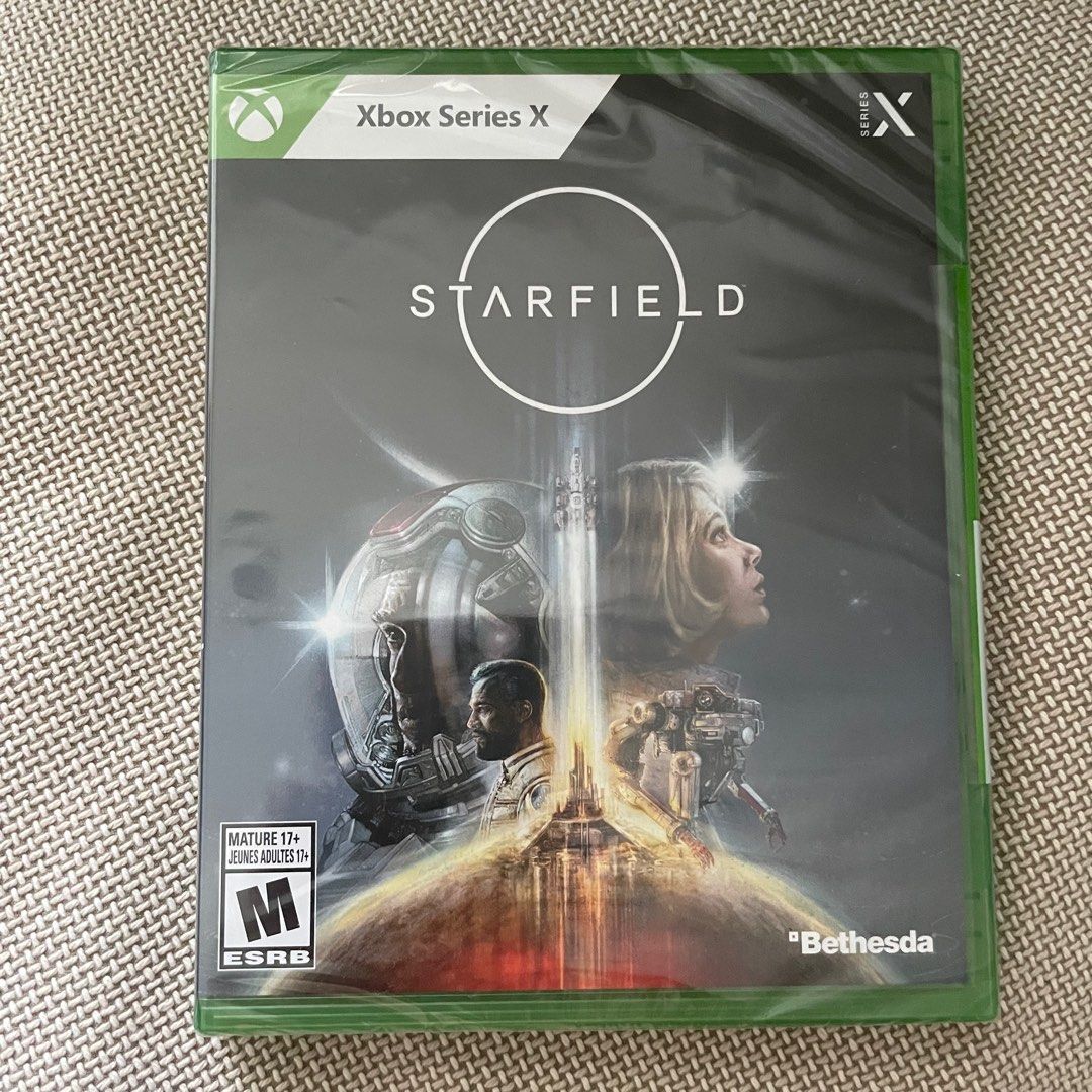 Starfield Xbox Series X Game (Category: Xbox) located in Mandaluyong City. Submitted by akihabara48 (Listing ID 1406695505, Image 1). Description: Excellent Condition Sealed copy of Starfield for Xbox Series X. Features include single-player, 4K Ultra HD, and HDR10. Developed by Bethesda. Rated M for Mature 17+ due to violence, blood, suggestive themes, and drug use. In-game purchases are available..