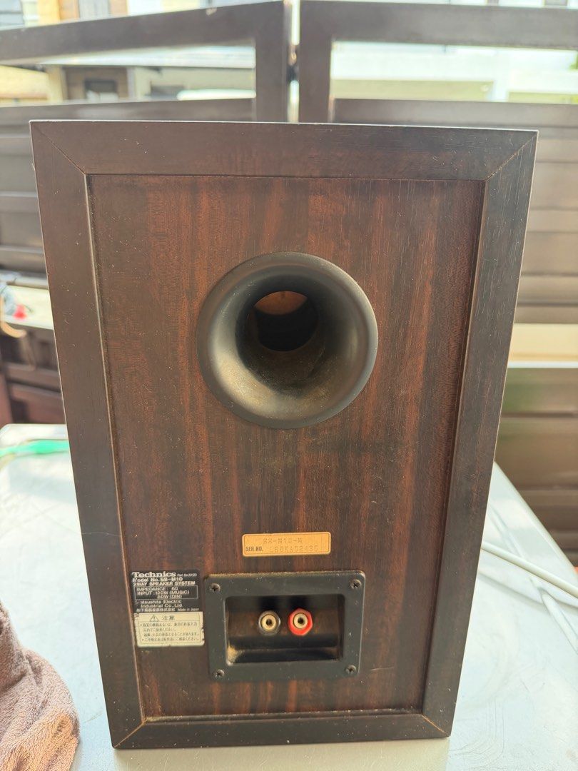 Technics SM10 Bookshelf Speaker (Category: Soundbars, Speakers & Amplifiers) located in Bulacan. Submitted by mysticdeer.6d7f47 (Listing ID 1406711069, Image 3). Description: Technics SBM10 Bookshelf 120W .