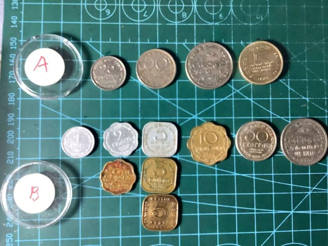 斯里蘭卡硬幣13款版（枚）, 興趣及遊戲, 收藏品及紀念品, 錢幣- Carousell