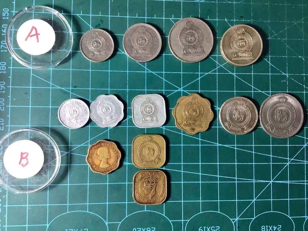 斯里蘭卡硬幣13款版（枚）, 興趣及遊戲, 收藏品及紀念品, 錢幣- Carousell