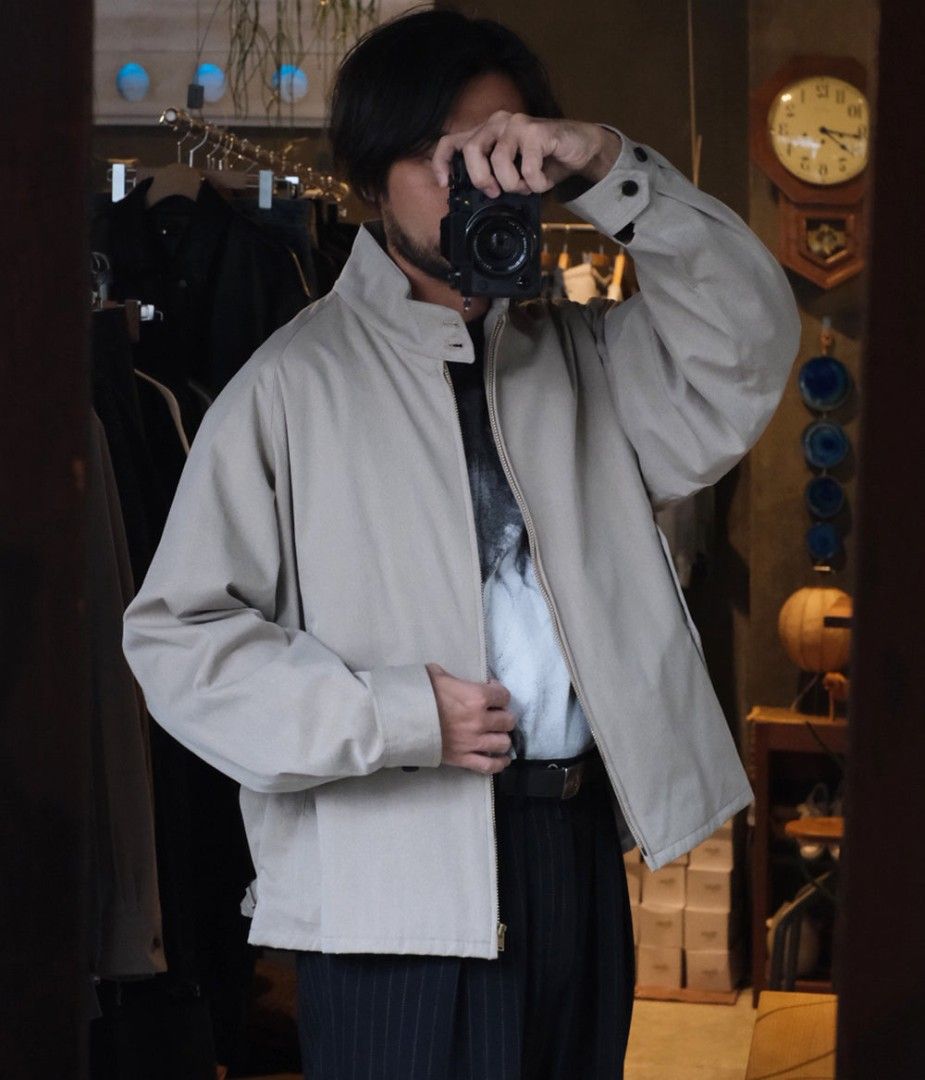 ジャケット・アウター A.PRESSE Driving Jacket 3 A.PRESSE Vintage Corduroy-Trimmed Distressed Cotton-Blend Canvas
