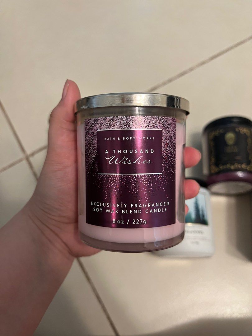 Bath & Bodywork’s 1 wick candle (Category: Home Fragrance) located in Manila. Submitted by mtbtx (Listing ID 1406937055, Image 1). Description: 495 each All items are shipped from 🇺🇸 All items are original.