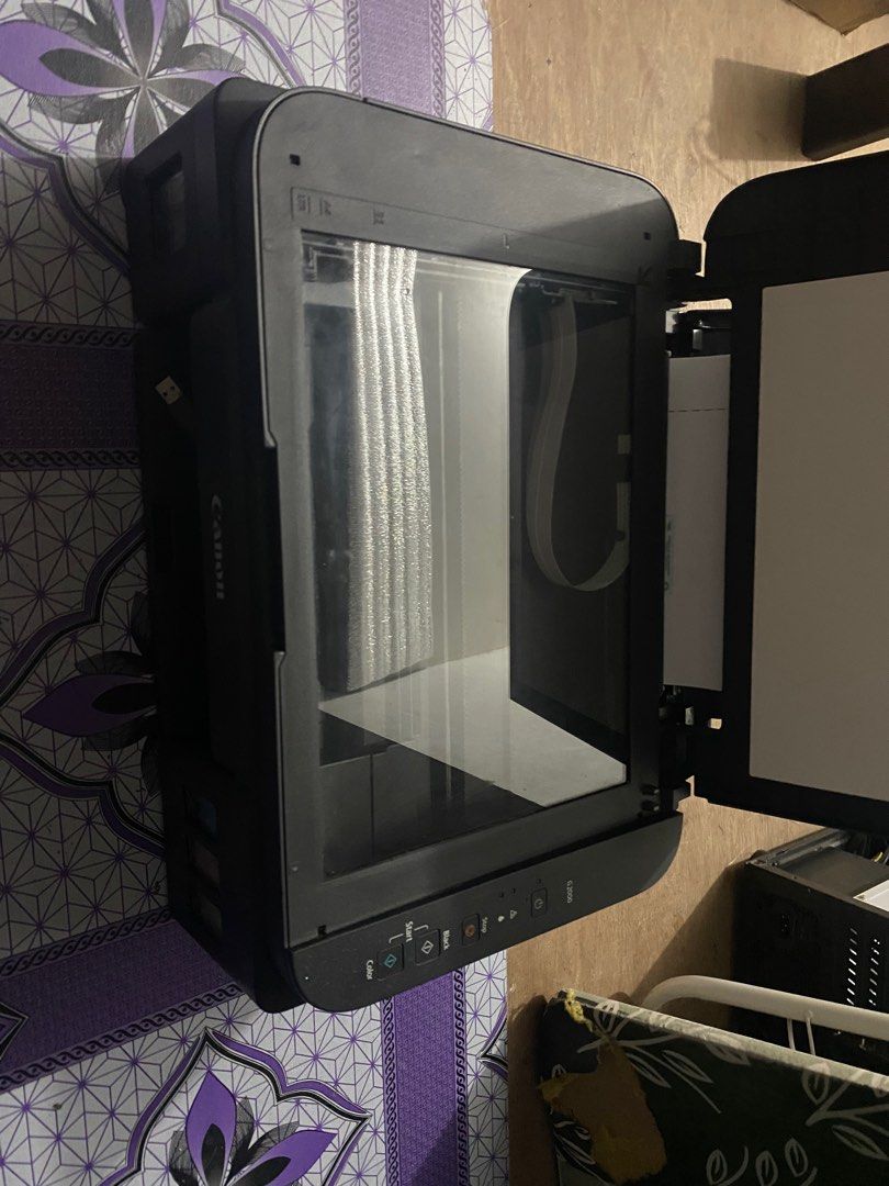 Canon PIXMA G2000 Printer (Category: Printers, Scanners & Copiers) located in Cavite. Submitted by alvin411 (Listing ID 1406954321, Image 2). Description: - Canon PIXMA G2000 printer - printer, scanner, and xerox - Includes power cable and usb RFS: not using anymore, tagal na hinde nagagamit and wala na rin ink or even yun cartridge. Goods pa rin yun scanner nagagamit pa namen as of now. Printing lang talaga hinde na Note: mas prefer ko yun bibil