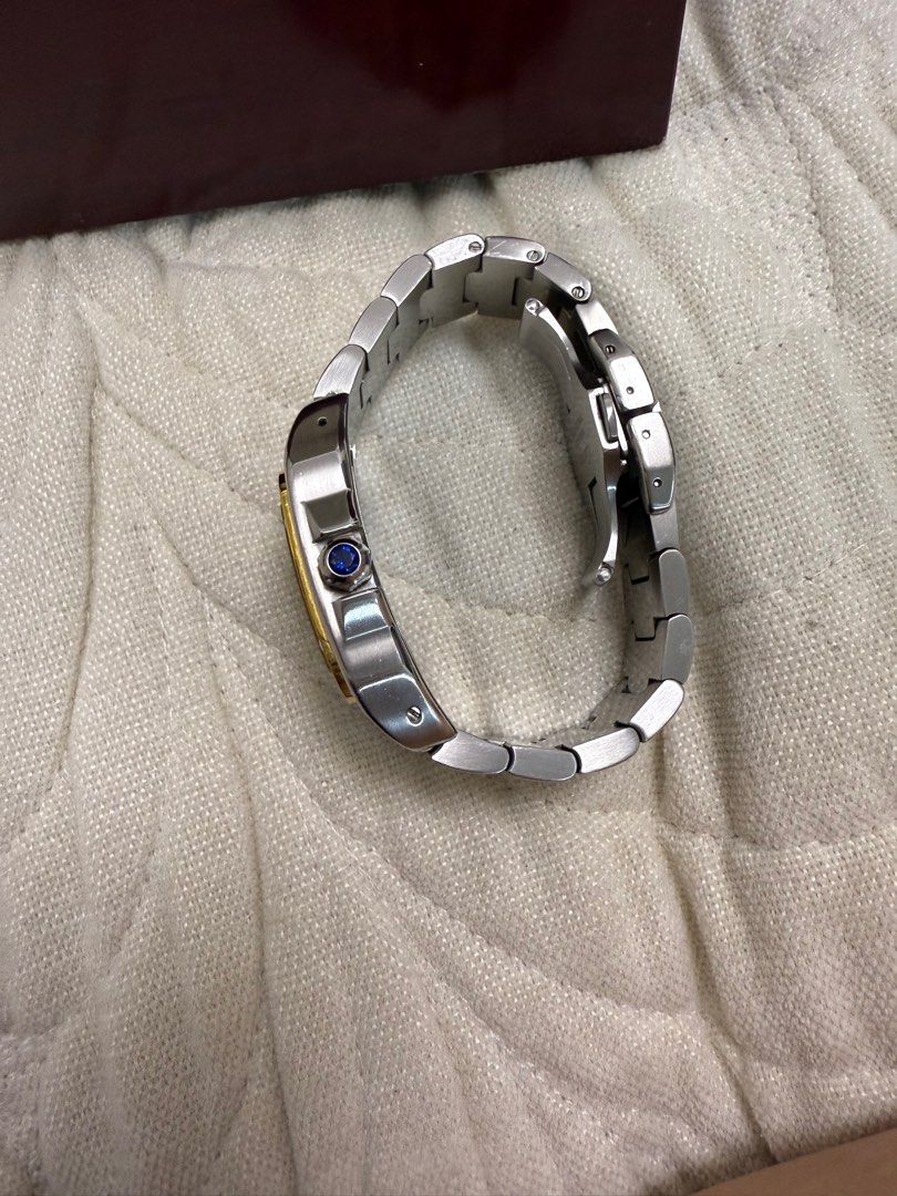 Cartier Santos 100 Watch 22mm (Category: Luxury Watches) located in Manila. Submitted by mcp3493 (Listing ID 1406918370, Image 3). Description: swiss machine big size.