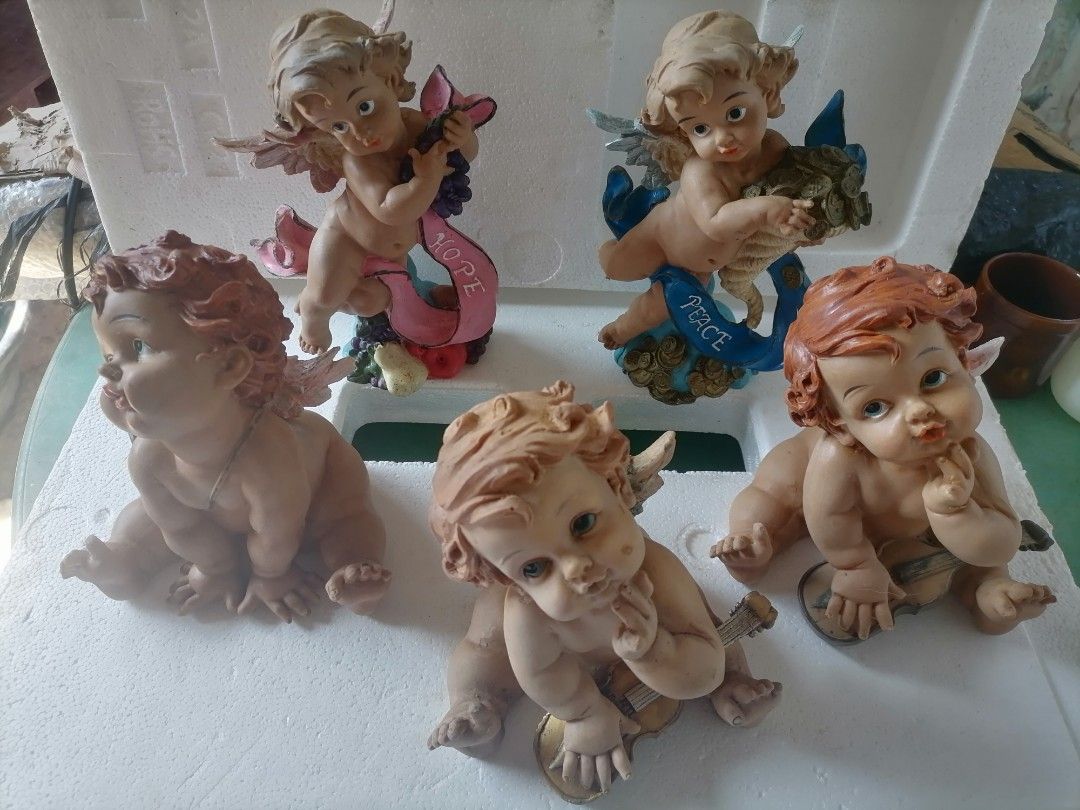 Decorative Angels for Sale (Category: Vintage Collectibles) located in Cabuyao City. Submitted by ariel.serrano (Listing ID 1406834514, Image 3). Description: - Location is Cabuyao, Laguna..