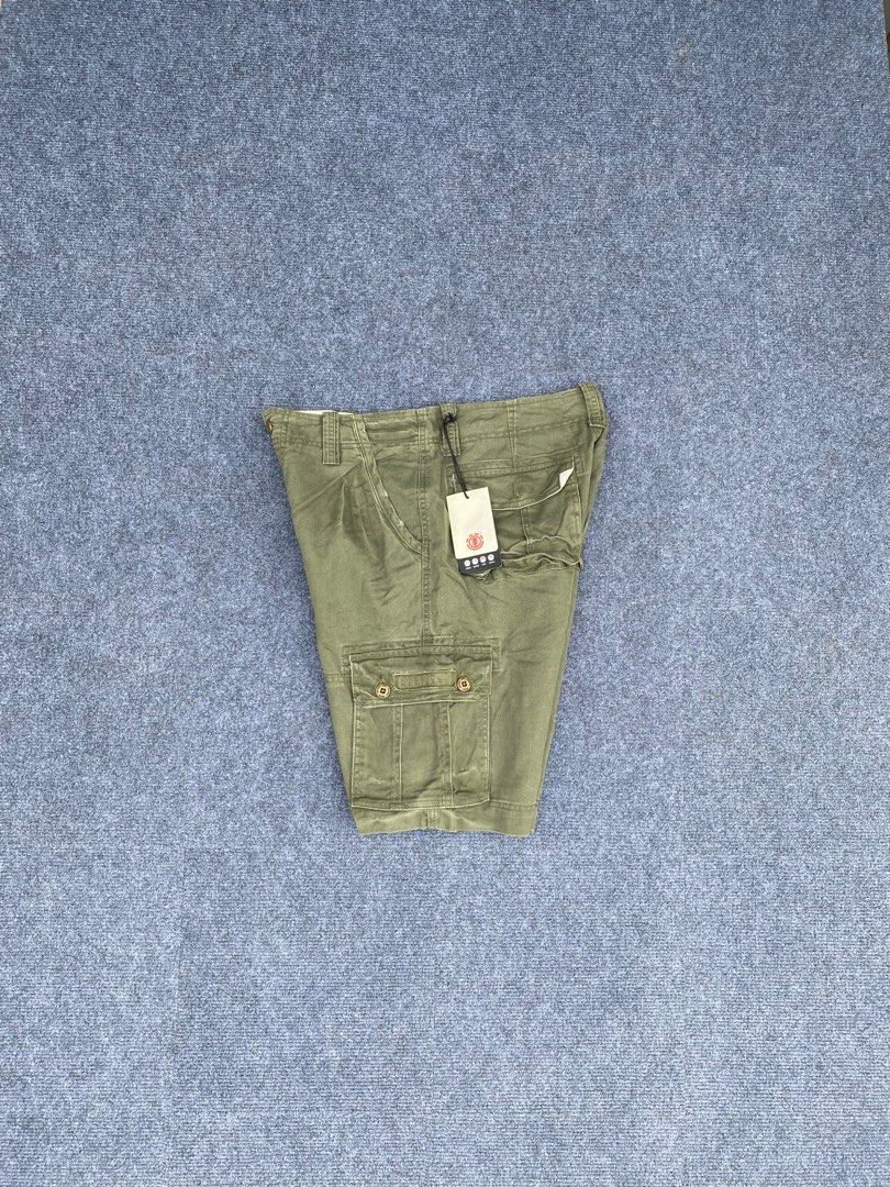 Element Source Cargo Shorts - Olive (Category: Shorts) located in Bolinao. Submitted by frenced28 (Listing ID 1406903687, Image 3). Description: Waistline:32 length:20 Brandnew .