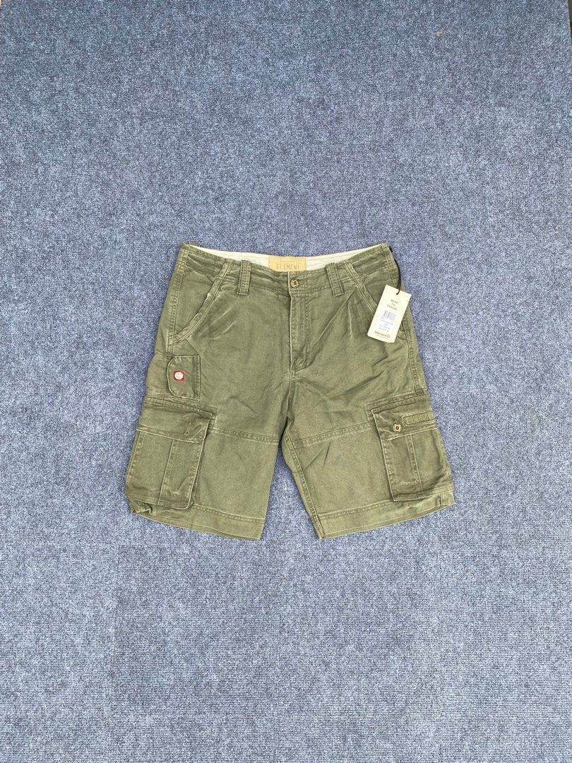 Element Source Cargo Shorts - Olive (Category: Shorts) located in Bolinao. Submitted by frenced28 (Listing ID 1406903687, Image 1). Description: Waistline:32 length:20 Brandnew .