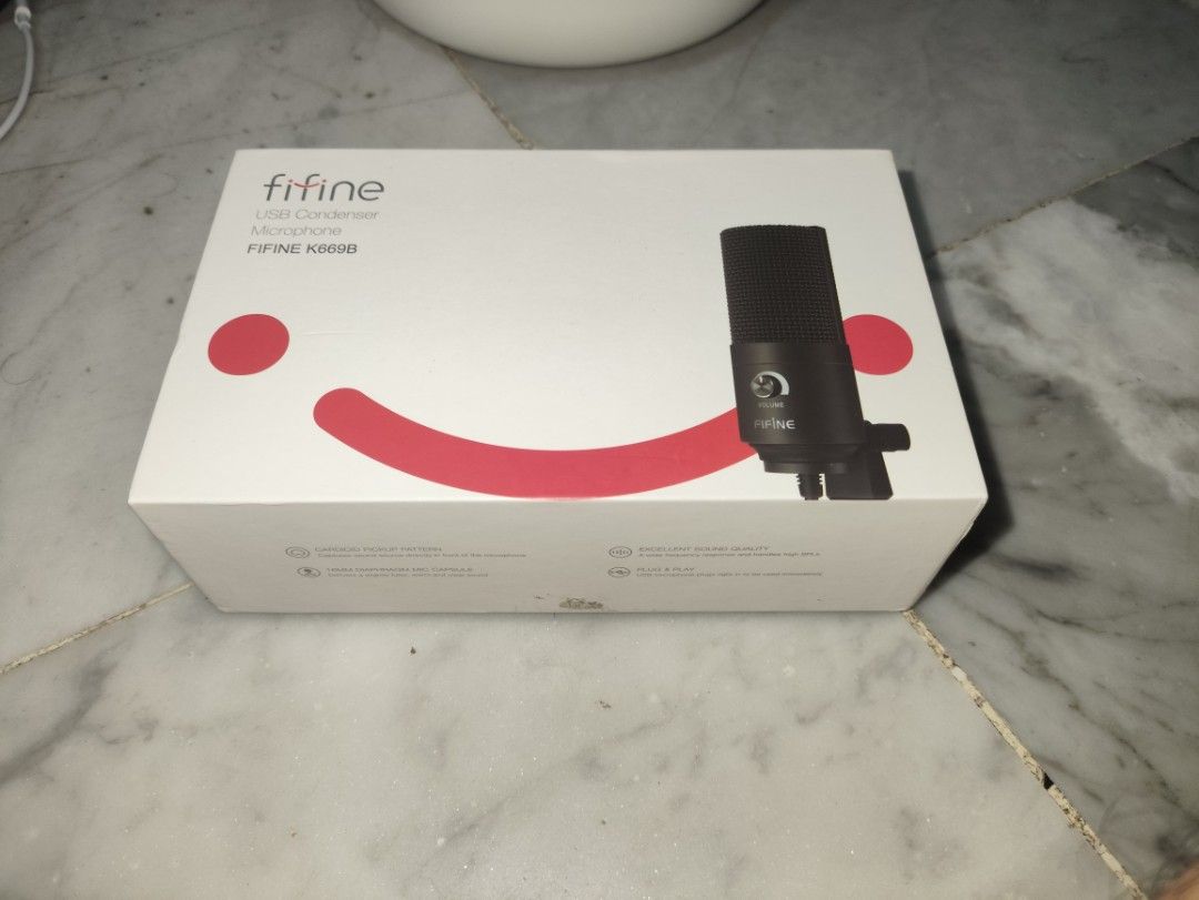 Fifine USB Condenser Microphone K669B