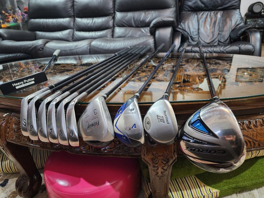 Golf lefty (Category: Golf) located in Paranaque City. Submitted by manilagolfmarket (Listing ID 1406940773, Image 1). Description: For Sale Lefty Set. *Xxio MP300 R flex graphite shaft irons *Assorted woods *Mizuno Eurus 10.5° driver Bag included for only 22.7k pick up Bf Paranaque free shipping within MM..