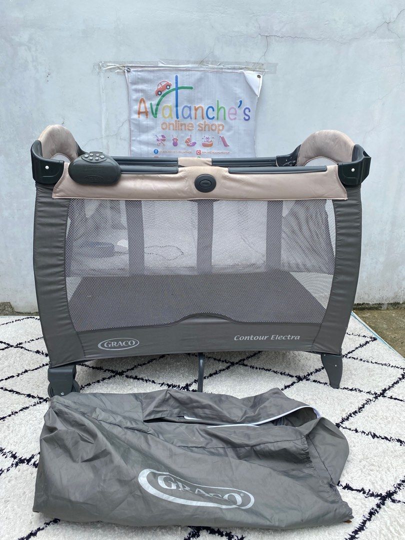 Graco Contour Electra crib playpen (Category: Cots & Cribs) located in Manila. Submitted by avalanchesonlineshopmainacount (Listing ID 1406870429, Image 1). Description: .