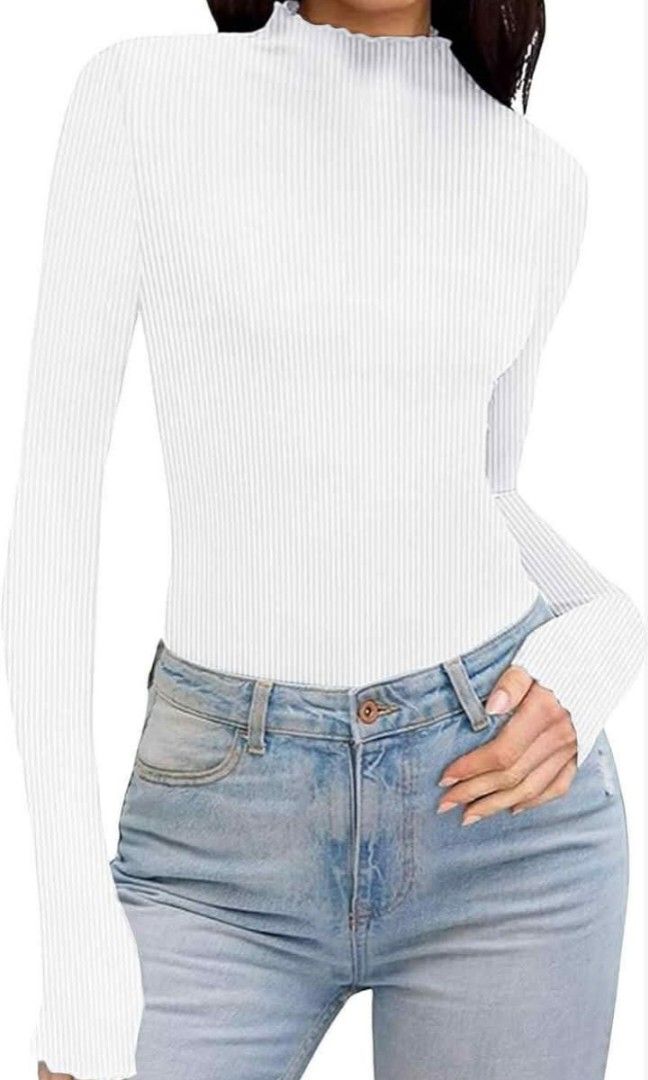 Gu-Pleated Mini High Neck T-shirt (Category: Shirts) located in Manila. Submitted by ambetchannel (Listing ID 1406835557, Image 1). Description: ❣️ON HAND❣️ PLEATED MINI HIGH NECK T SHIRT(LONGSLEEVE) BY GU❣️ Pleated high neck t shirt 🚨🚨480 add sf🚨🚨 Colors: Pink, Black, White & light purple Size: medium 📍Valenzuela,Shipping Nationwide MOP: G cash.