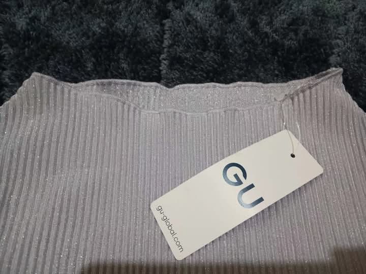 Gu-Pleated Mini High Neck T-shirt (Category: Shirts) located in Manila. Submitted by ambetchannel (Listing ID 1406835557, Image 3). Description: ❣️ON HAND❣️ PLEATED MINI HIGH NECK T SHIRT(LONGSLEEVE) BY GU❣️ Pleated high neck t shirt 🚨🚨480 add sf🚨🚨 Colors: Pink, Black, White & light purple Size: medium 📍Valenzuela,Shipping Nationwide MOP: G cash.