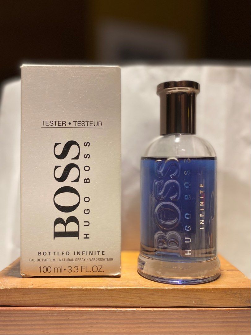 Hugo Boss Bottled Infinite Eau de Parfum 100ml (Category: Fragrance & Deodorants) located in Plaridel. Submitted by marcgaba (Listing ID 1406979291, Image 1). Description: BOSS BOTTLED INFINITE 100 ml, tester bottle, see pic for level DISCONTINUED already Perfumer is Annick Menardo so price will likely go up in the future PRICE: 3800, non-neg MOP: BPI / Gcash SHIPPING via J&T or Lalamove from Plaridel, Bulacan .