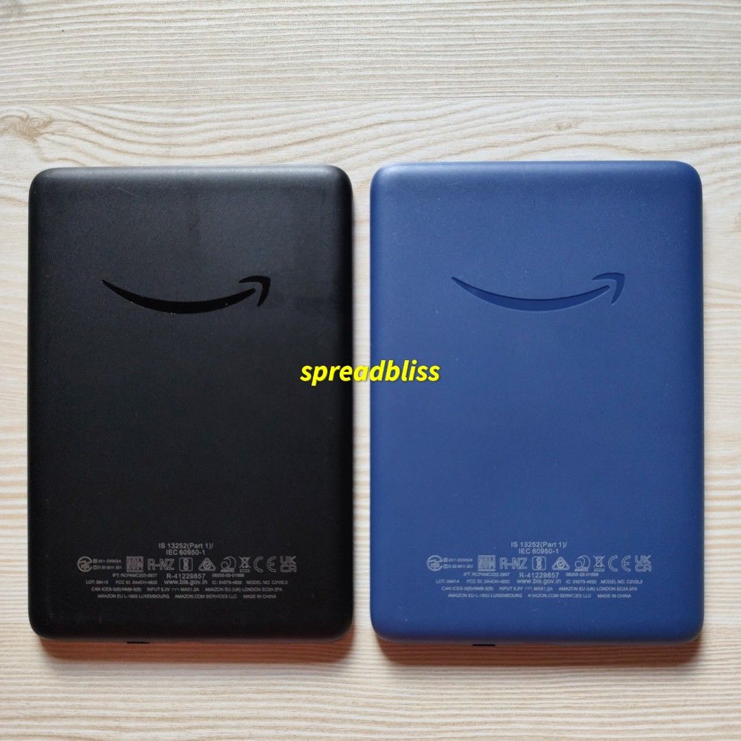 Kindle Basic 2022 Denim 16gb No Ads (Category: E-Readers) located in Manila. Submitted by spreadbliss (Listing ID 1406845416, Image 3). Description: KINDLE BASIC 2022 16gb Black, w/ads: SOLD Denim, no ads: 5300 *both units are smooth, just some minor scratches but barely noticeable Inclusions: Unit, cable, free stickers 📌 Manila Nationwide shipping MOP: COD/COP, GCash/Maya, bank transfer MOD: Grab, Lalamove, J&T, LBC NO LOWBALLERS PLS. Thank you