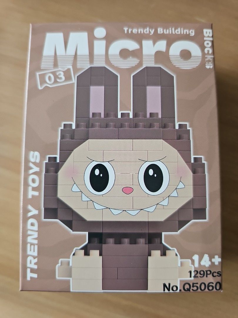 Labubu Micro Blocks Building Set, Hobbies & Toys, Toys & Games on Carousell