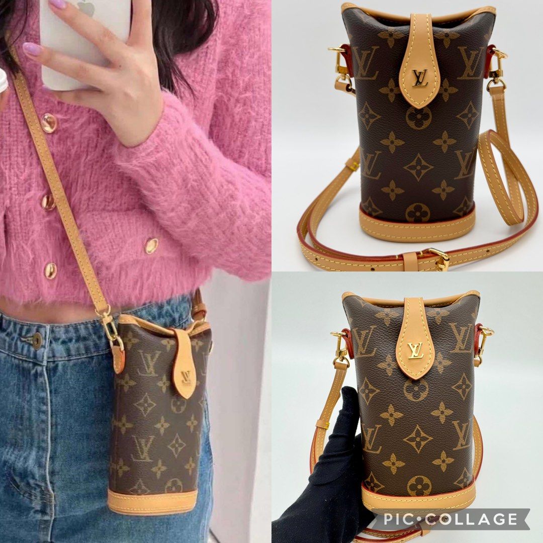 LV Fold Me Pouch Phone Bag (Category: Cross-body Bags) located in Calauan. Submitted by giftbags (Listing ID 1406820620, Image 1). Description: ❗️PLEASE READ CAREFULLY ❗️ LV Fold Me Pouch Phone Bag L ‭14.5 x H 18 x W 6.5 cm ‬ With Dust Bag STILL AVAILABLE/ONHAND? Yes. Item not marked as sold means available… 📌NO COD 📌NO LALAMOVE/GRAB 📌NO WHEN WORN 📌ITEMS ARE FOR SHIPPING ONLY - CUT OFF 12nn 📌ALL SALES ARE FINAL “WHAT’S YOUR LAST/LOWEST PRICE
