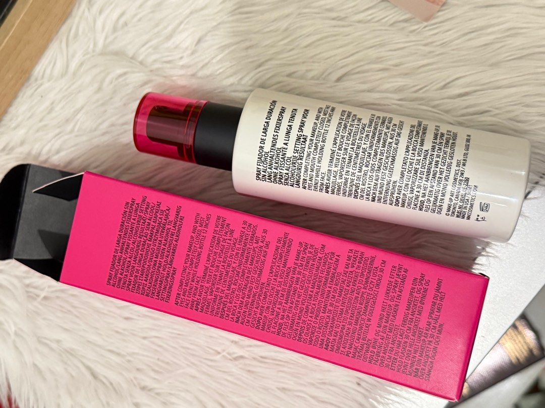 MAC FIX+ Stay Over alcohol free long lasting setting spray (Category: Makeup) located in Quezon City. Submitted by quirksandcurls (Listing ID 1406839518, Image 2). Description: .