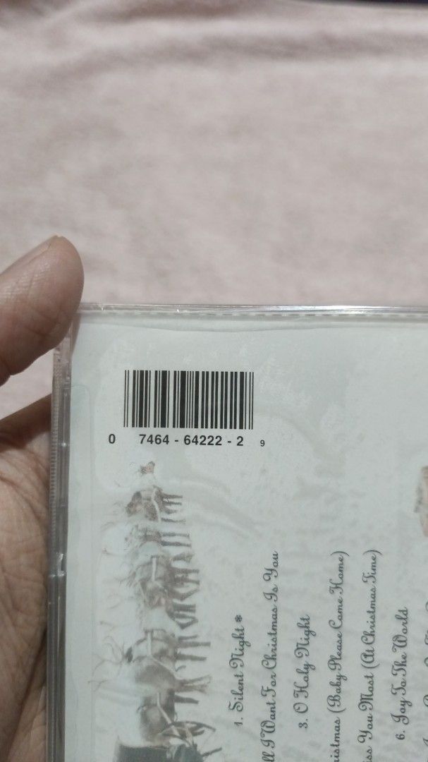 Mariah Carey - Merry Christmas CD (Category: CDs & DVDs) located in Manila. Submitted by mkalelx (Listing ID 1406980898, Image 3). Description: This is the cd that is promoted for the Promotional Poster in year 1994. This CD is sealed and brandnew. Im selling for 2,000 php. This CD is first press..