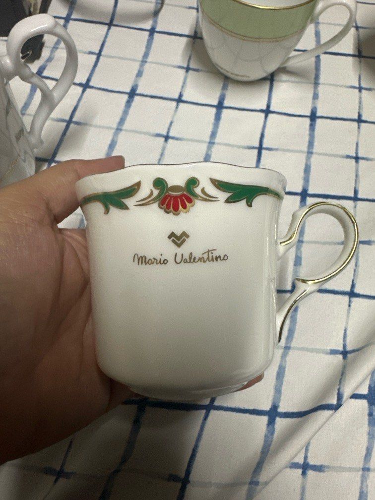 Mario Valentino cup ***NON-NEGOTIABLE*** (Category: Dinnerware & Cutlery) located in Antipolo. Submitted by queens.collections (Listing ID 1406911201, Image 1). Description: Skuka50x.