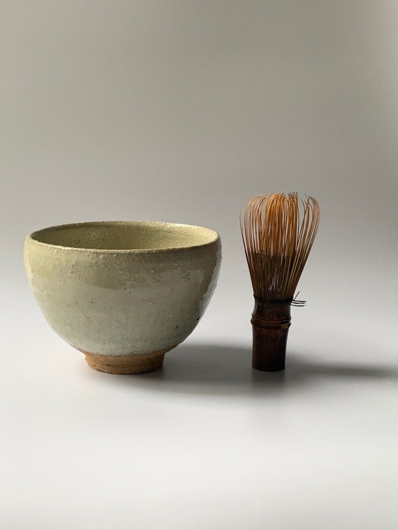 Matcha Bowl Chawan Off White glazed (Category: Coffee & Tea Tableware) located in Taguig. Submitted by gabagoolz (Listing ID 1406951218, Image 2). Description: -LOCATION: TAGUIG CITY -WE SHIP NATIONWIDE VIA J&T, SAME DAY DELIVERY VIA LALAMOVE OR GRAB. -PLEASE SCROLL THE PHOTOS TO SEE THE MEASUREMENT. -STRICTLY 1 DAY RESERVATION ONLY, FAILURE TO SETTLE THE PAYMENT, WE'LL AWARD IT TO THE 2ND MINER. -PLEASE MANAGE YOUR EXPECTATIONS, SOME OF THE ITEM