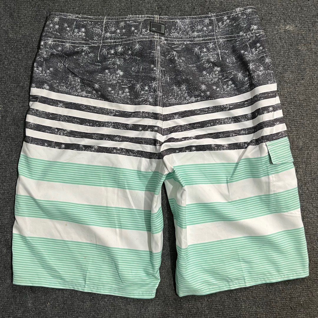 O'Neill Board Shorts Size 32 (Category: Swim Trunks & Board Shorts) located in Dumaguete. Submitted by alphadrip.co (Listing ID 1406952440, Image 2). Description: - O'Neill Board Shorts - Size: 32 - Condition: good - Design: Striped with unique pattern - Features: Side pocket - Meetup: Dumaguete City - Shipping: J&T.