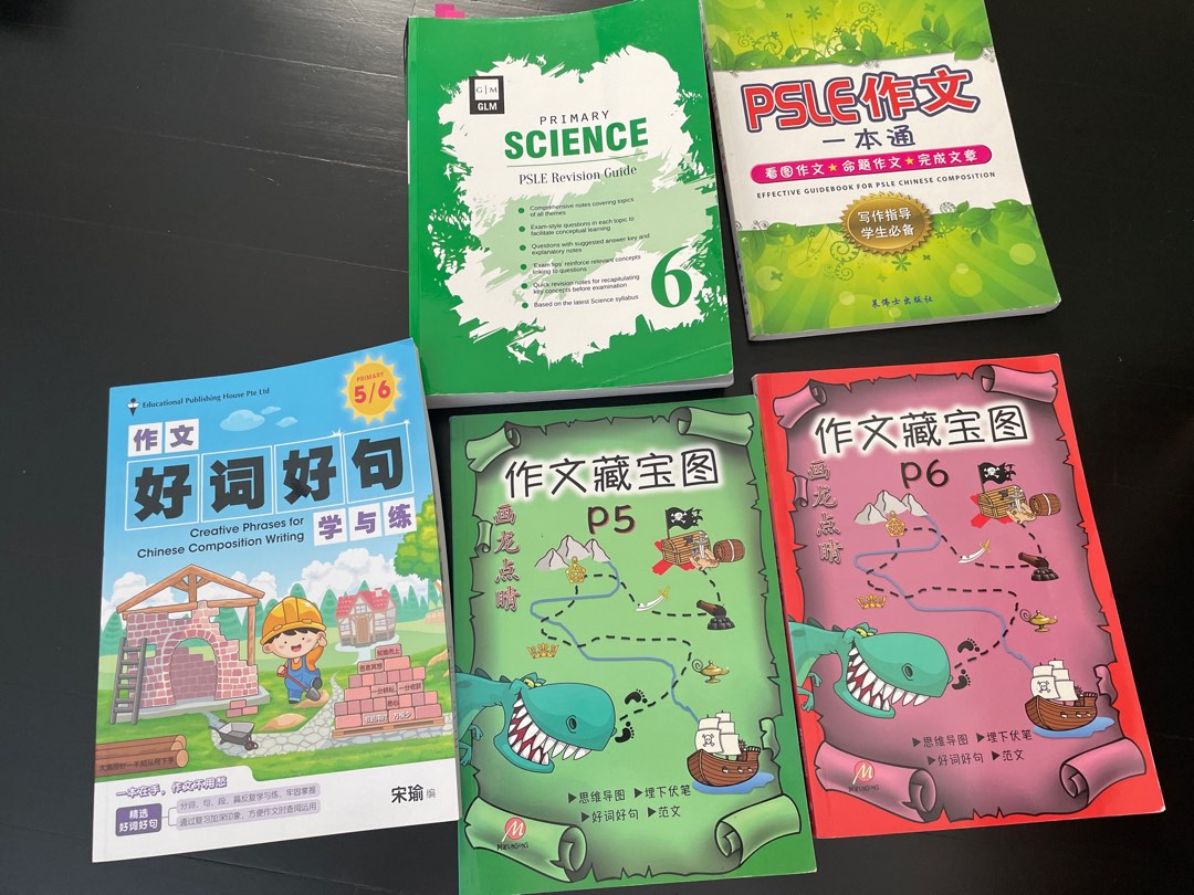 Primary School Textbooks - P5/P6 Chinese & Science, Hobbies & Toys ...