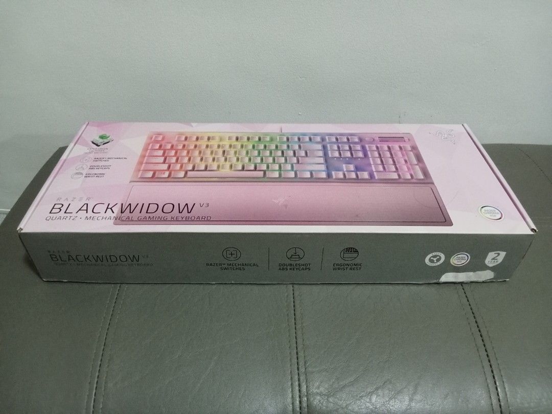 Razer Black Widow Keyboard (Category: Computer Keyboard) located in Taguig. Submitted by mspink18 (Listing ID 1406958314, Image 1). Description: No issues MOP: Gcash SHIPPING via Lalamove LOCATION: LAS PIÑAS, METRO MANILA.