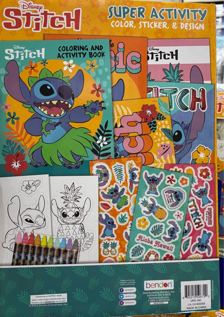 Stitch Super Activity Book (Category: Children's Books) located in Quezon City. Submitted by violetandstuff (Listing ID 1406983041, Image 2). Description: .