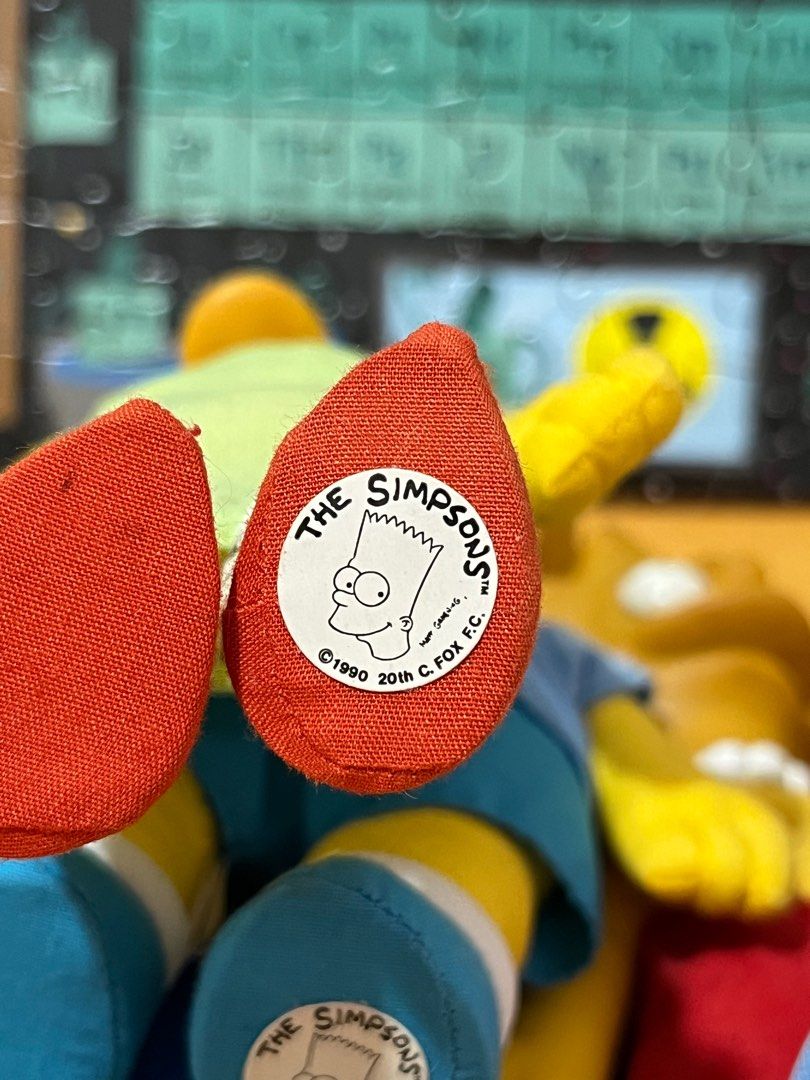 The Simpsons Plush Toy Set (Category: Plushies & Soft Toys) located in Bayombong. Submitted by ariannegay (Listing ID 1406881241, Image 3). Description: Complete set of The Simpsons plush toys! Includes Homer, Bart, Lisa, Maggie, and Marge. All with original tags..