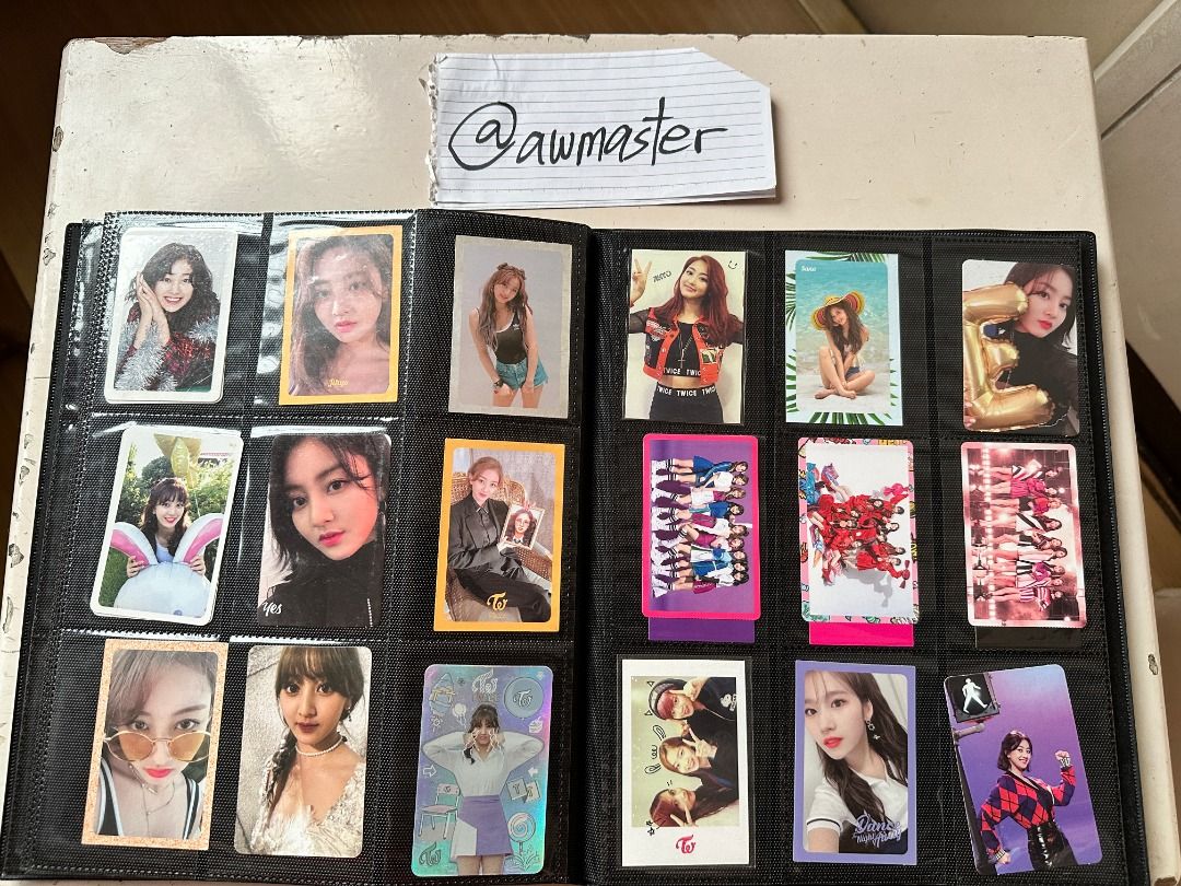 Twice Photocards (Category: K-Wave Merchandise) located in Pasay City. Submitted by awmaster (Listing ID 1406887205, Image 3). Description: Php 100 each Take 10 for Php 700 Take all for 1500 Meetups: Vito Cruz Cartimar.