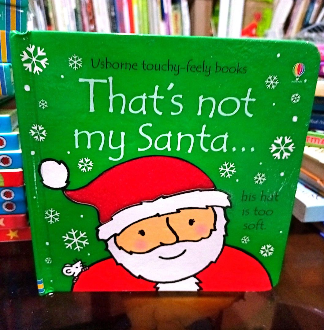 Usborne Touchy Feely Christmas Books (Category: Children's Books) located in Valenzuela. Submitted by ourbooks (Listing ID 1406909061, Image 2). Description: Usborne touchy-feely Books That's not my.... 🎅 Santa (5 copies) ⛄️ Snowman ( 4 copies) 🦌 Reindeer (4 copies) 🔖 100 pesos each Or 1 set, 3pcs for 280 Pls check our fb : ourbooksbycaty for legitimacy and other books selection. Thank you. #usbornebooks #christmasbooks #christmasbooksforkids 