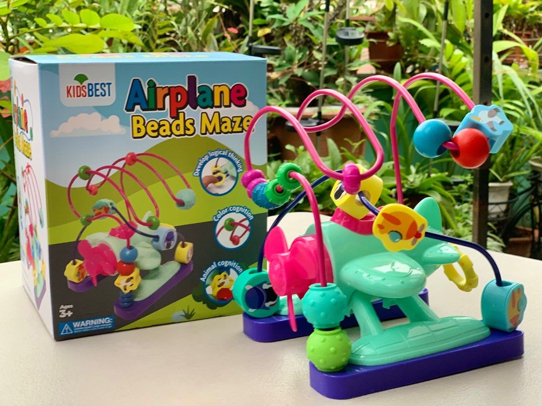 Airplane Beads Maze (Category: Infant Playtime) located in Malabon City. Submitted by kirstenandmikaelsonlinestore (Listing ID 1401969561, Image 1). Description: .