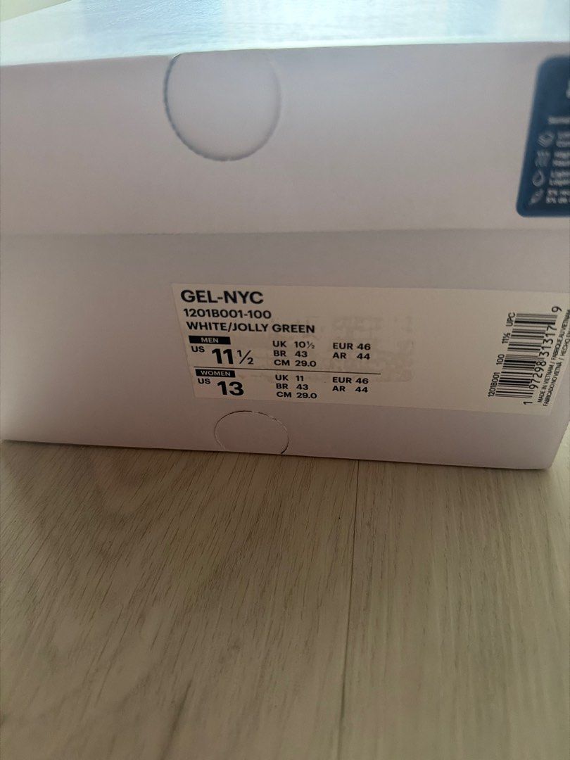 Asics GEL-NYC x Hidden NY (Category: Sneakers) located in Singapore. Submitted by vanillaice23 (Listing ID 1401973377, Image 2). Description: Asics x Hidden NY US 11.5 Got it From stockx Lightly used. .