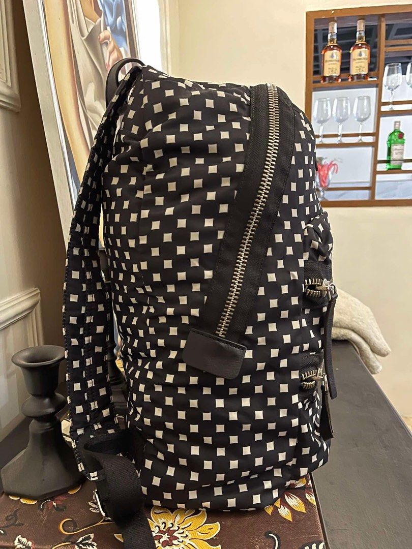 Auth. Marc by Marc Jacobs Nylon Backpack (Category: Luxury Bags & Wallets) located in Cagayan de Oro. Submitted by borse_de_amore (Listing ID 1401911598, Image 3). Description: Auth. Marc by Marc Jacobs Nylon Backpack Rank A Fresh no flaws at all. Large size Washable & Lightweight. Smooth working Zippers, intact Pullers. 3,500 only shipped.