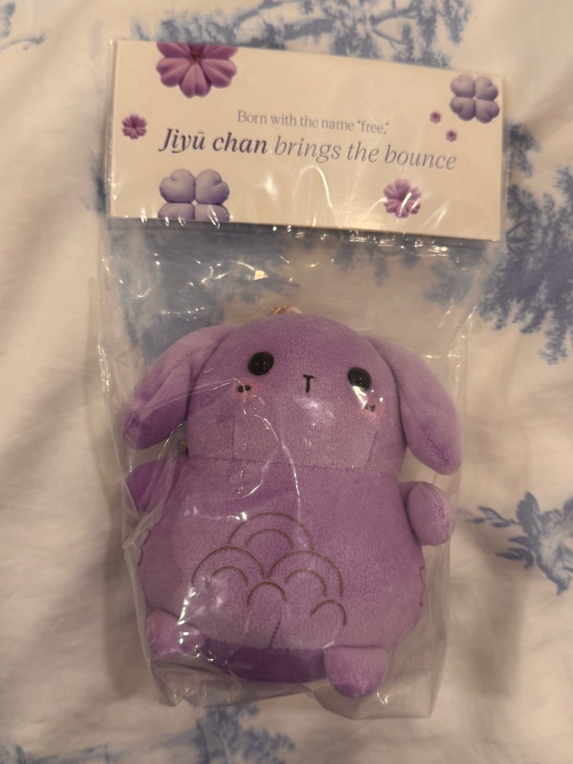 Authentic RARE BN Tatcha keychain plush bag charm, Hobbies & Toys, Toys ...