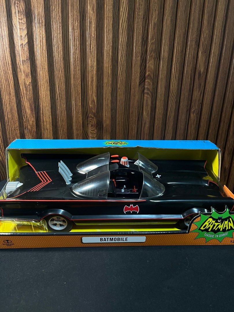 ⚡️BATMOBILE DC RETRO VEHICLE (MCFARLANE TOYS) (Category: Vehicle & Diecast Models) located in Marikina City. Submitted by batmannrobin (Listing ID 1402076038, Image 1). Description: ⚡️ BATMOBILE DC RETRO VEHICLE MCFARLANE TOYS| BATMAN 1966 TV SERIES On Hand | Ready to deliver | MISB| Description: 190mm x 410mm x 130mm / 780g Meetups: Marikina Heights, Marikina city Shipping: Yes (fee to be shouldered by the buyer) Mode of Payment: Full payment vi
