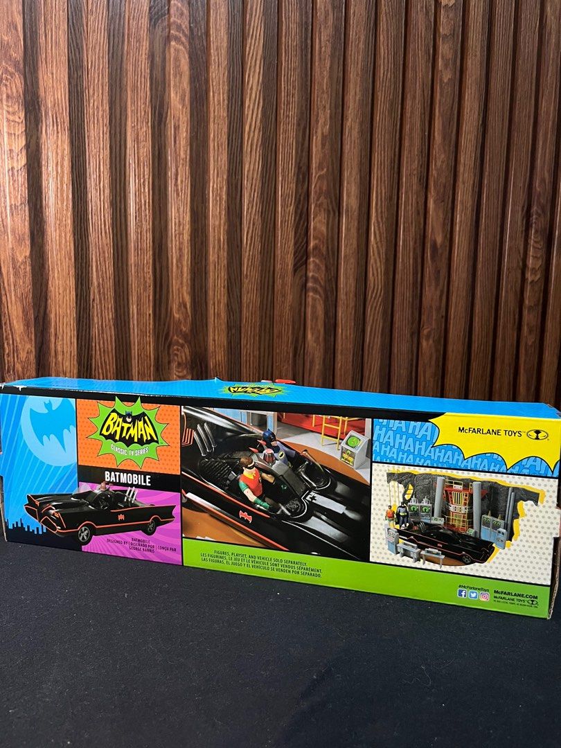 ⚡️BATMOBILE DC RETRO VEHICLE (MCFARLANE TOYS) (Category: Vehicle & Diecast Models) located in Marikina City. Submitted by batmannrobin (Listing ID 1402076038, Image 2). Description: ⚡️ BATMOBILE DC RETRO VEHICLE MCFARLANE TOYS| BATMAN 1966 TV SERIES On Hand | Ready to deliver | MISB| Description: 190mm x 410mm x 130mm / 780g Meetups: Marikina Heights, Marikina city Shipping: Yes (fee to be shouldered by the buyer) Mode of Payment: Full payment vi