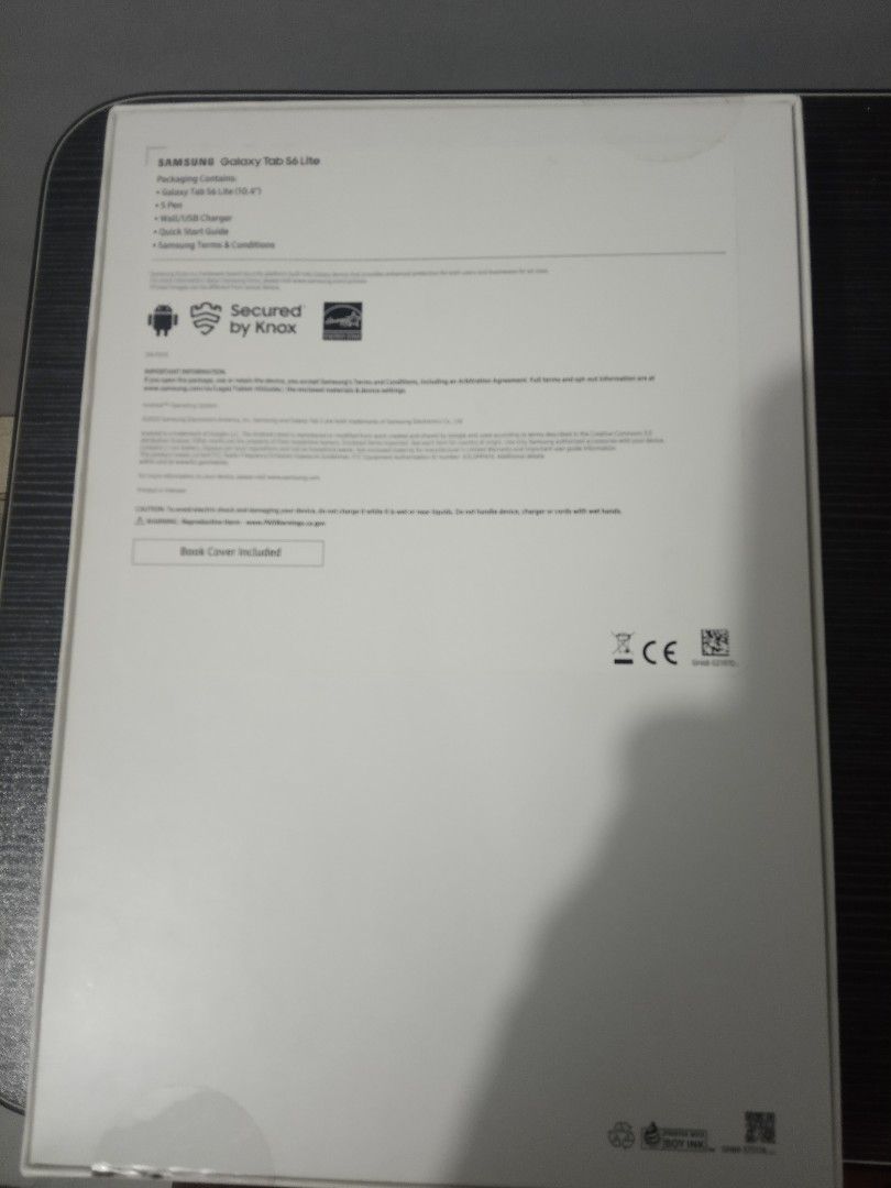 Brand new Samsung Galaxy tab s6 lite (Category: Android) located in Caloocan City. Submitted by gamemaster27772 (Listing ID 1401927797, Image 2). Description: Brand new sealed samsung galaxy tab s6 lite For sale Brand new sealed (unopened box) With spen With smart case Samsung Galaxy tab s6 lite Location: taguig.