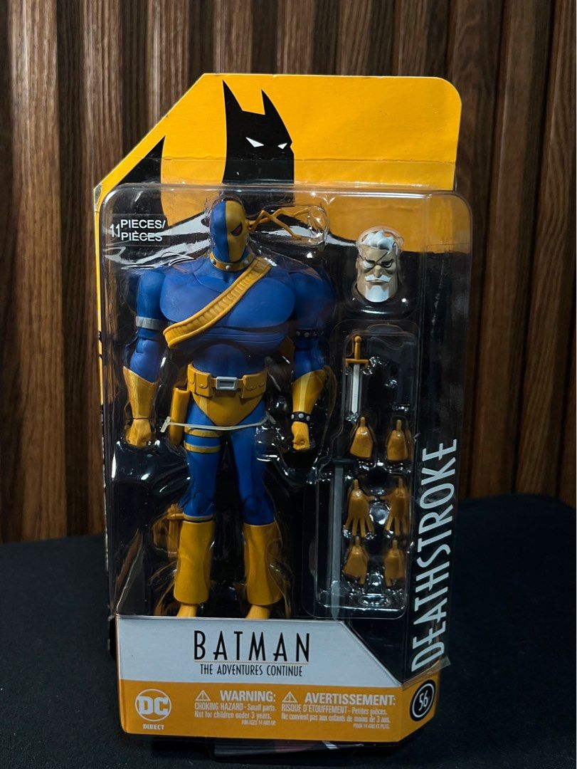 ⚡️DEATHSTROKE (BATMAN ANIMATED) (Category: Figurines & Statues) located in Marikina City. Submitted by batmannrobin (Listing ID 1401972465, Image 1). Description: ⚡️DEATHSTROKE | BATMAN ANIMATED | BATMAN ADVENTURES CONTINUE EDITION On Hand | Ready to deliver | MISB Description: Height about 13 cm Meetups: Marikina Heights, Marikina city Shipping: Yes (fee to be shouldered by the buyer) Mode of Payment: Full payment via G-Cash | BPI or BDO Bank tr