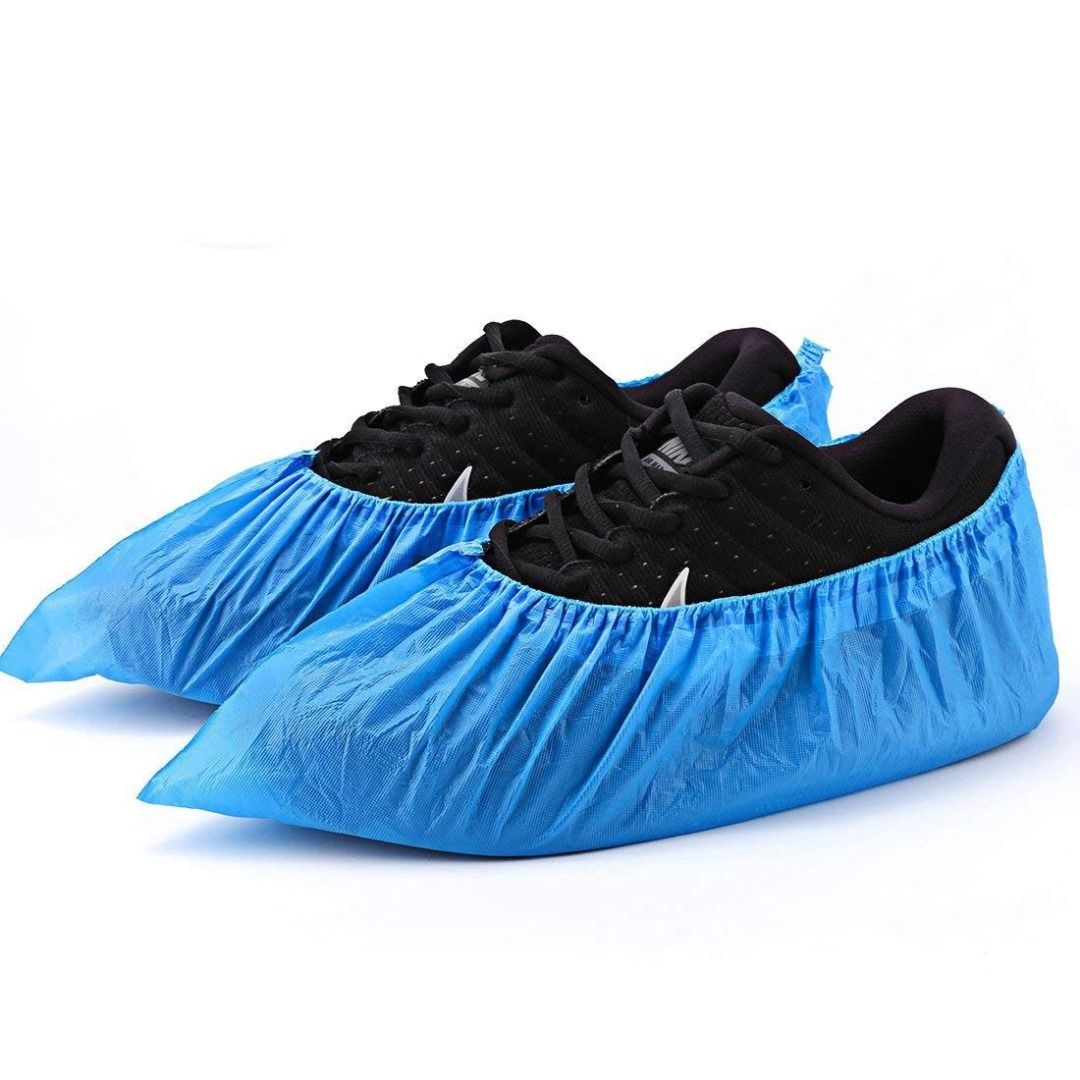 DISPOSABLE CPE SHOE COVER (Category: Medical Supplies & Tools) located in Quezon City. Submitted by zyra26 (Listing ID 1401918215, Image 1). Description: .
