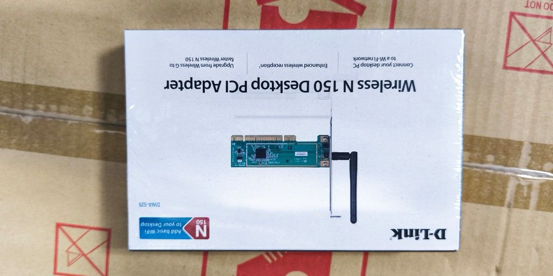 D-Link Wireless N 150 Desktop PCI Adapter, Computers & Tech, Parts ...