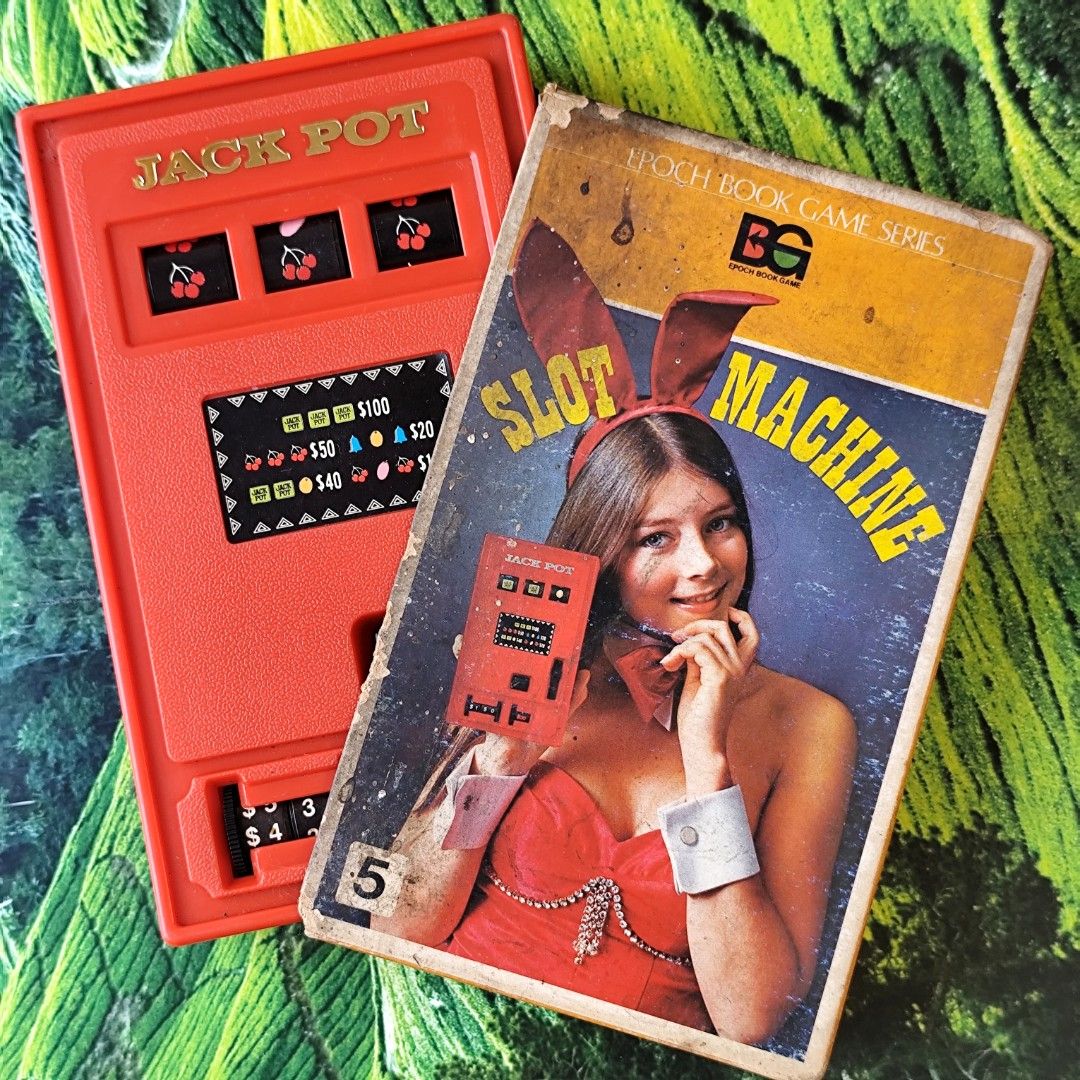 Epoch Book Game Series Jack Pot 老虎機, 興趣及遊戲, 玩具& 遊戲類- Carousell