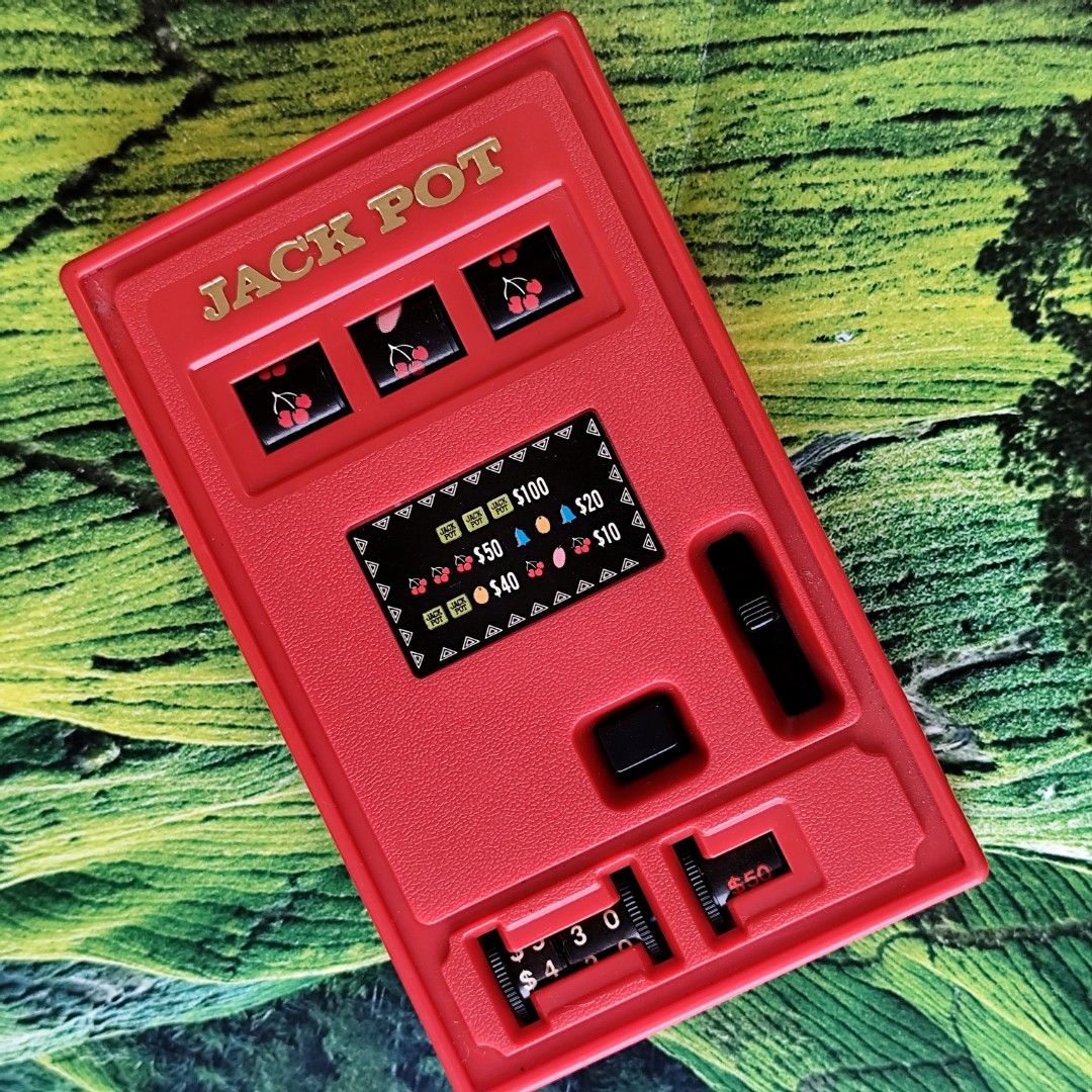 Epoch Book Game Series Jack Pot 老虎機, 興趣及遊戲, 玩具& 遊戲類- Carousell