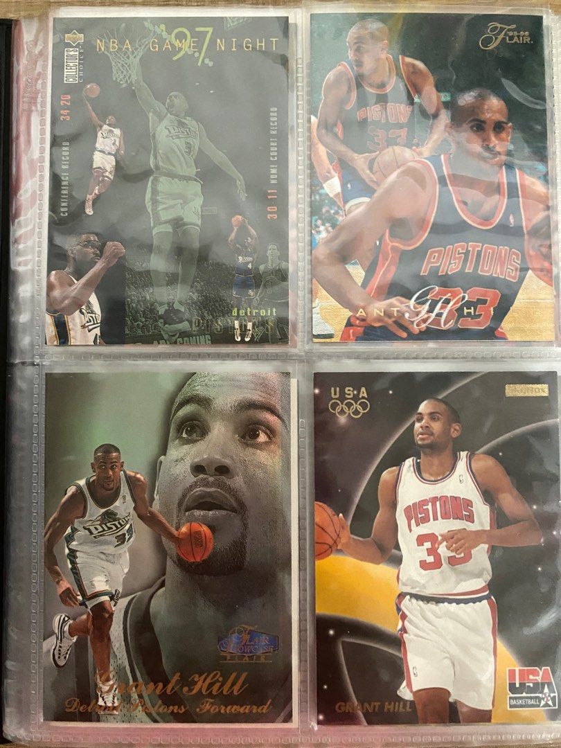 Grant Hill NBA Cards Collection 40 pcs (Category: Raw Singles) located in Mandaluyong City. Submitted by Laney223 (Listing ID 1401916243, Image 1). Description: Grant Hill NBA cards collection 40 pcs Mode of Payment: Gcash/Bank Transfer Courier: Grab/Lalamove/LBC/J&T buyer’s expense.