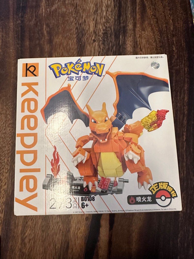 Keepley Pokemon Charizard Building Block Set, Hobbies & Toys, Toys ...