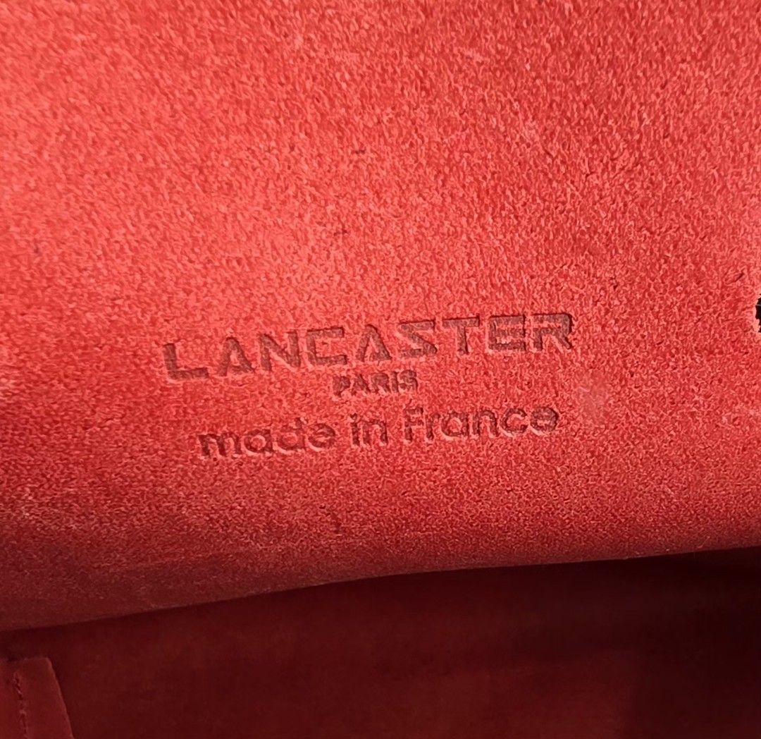 Lancaster Paris Bucket Large Bag with Pouch (Category: Luxury Bags & Wallets) located in Paranaque City. Submitted by portodimoda (Listing ID 1401950434, Image 2). Description: AUTHENTIC!!! 10,800 each Noir/ red Noir/ gold Blue/ silver - SOLD Comes with a dustbag only.