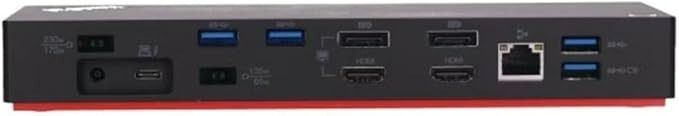 Lenovo USA ThinkPad Thunderbolt 3 Dock Gen 2 (Category: Cables & Adaptors) located in Mandaluyong City. Submitted by heavenly.sea2030 (Listing ID 1402084517, Image 2). Description: Original Price: 240 USD - Lenovo USA ThinkPad Thunderbolt 3 Dock Gen 2 - Sleek black design - Multiple ports: USB, HDMI, Ethernet, etc. - Connect all your peripherals - Compatible with Macbook .
