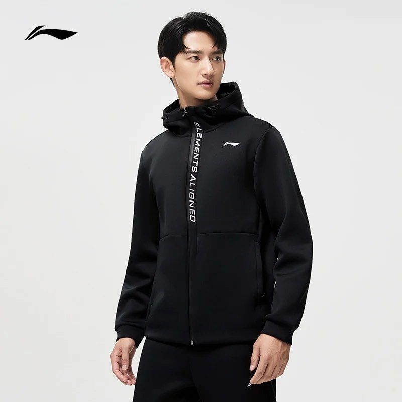 Li-Ning Elements Aligned Hoodie Black New Xiao Zhan’s Same (Category: Hoodies) located in Manila. Submitted by hilligna (Listing ID 1401955111, Image 2). Description: Brandnew🥰 Size M to XL I bought it in Shibuya Japan Selling it for 2,395only Isa ito sa pinaka favorite at pinaka magandang Jacket ng Li-Ning🔥 QC Location.