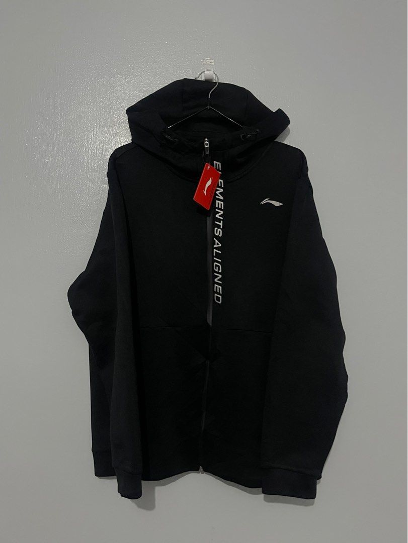 Li-Ning Elements Aligned Hoodie Black New Xiao Zhan’s Same (Category: Hoodies) located in Manila. Submitted by hilligna (Listing ID 1401955111, Image 1). Description: Brandnew🥰 Size M to XL I bought it in Shibuya Japan Selling it for 2,395only Isa ito sa pinaka favorite at pinaka magandang Jacket ng Li-Ning🔥 QC Location.