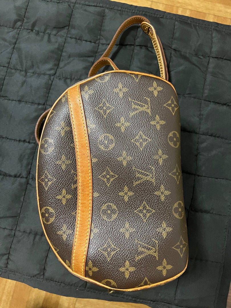 Louis Vuitton Monogram Blois Sling Bag (Category: Luxury Bags & Wallets) located in Pasig City. Submitted by coattique (Listing ID 1402035065, Image 2). Description: Authentic Louis Vuitton Blois sling bag in classic Monogram canvas. Features a rounded shape with a leather shoulder strap and trim. The bag has a zip closure and a spacious interior. The iconic LV monogram pattern is visible throughout. A stylish and recognizable piece..